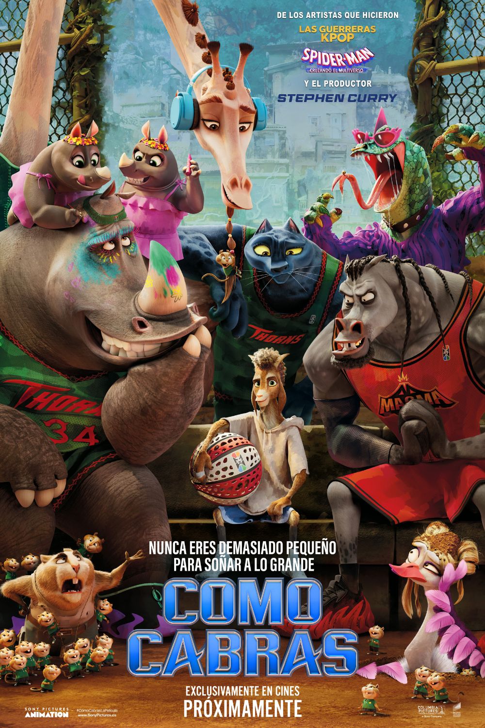 Póster de Como Cabras