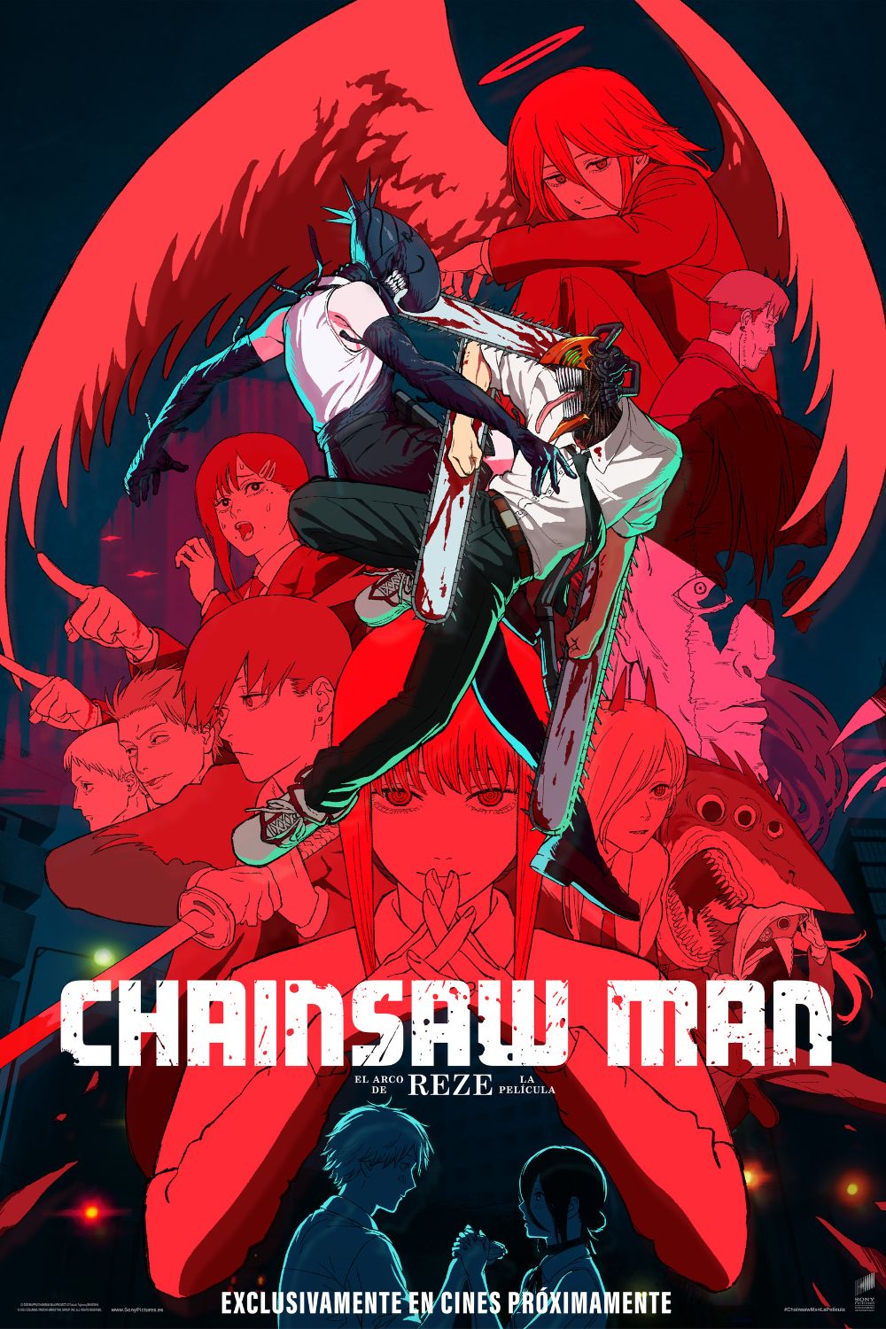 Póster de Chainsaw Man: El Arco de Reze