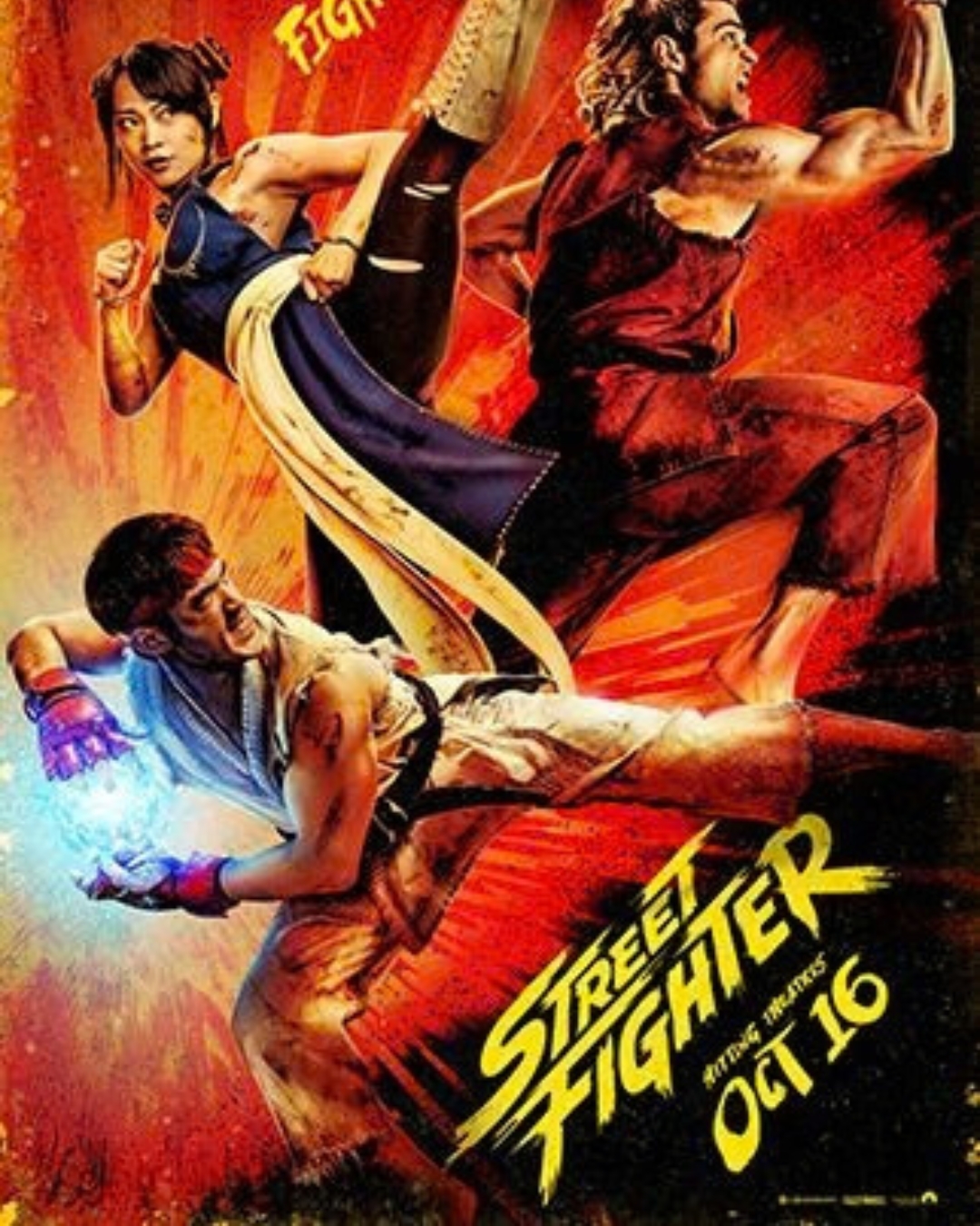 Póster de Steet Fighter